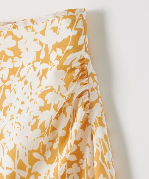 EMMEL REFINES（エメルリファインズ）の「＜EMMEL REFINES＞EM フラワープリント ギャザー フレアスカート（スカート・レディース・ライトブルー/イエロー・XS/S/M）」の14枚目の写真