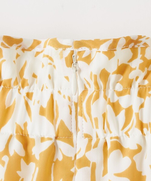 EMMEL REFINES（エメルリファインズ）の「＜EMMEL REFINES＞EM フラワープリント ギャザー フレアスカート（スカート・レディース・ライトブルー/イエロー・XS/S/M）」の16枚目の写真