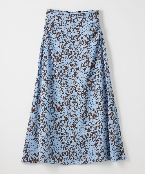 EMMEL REFINES（エメルリファインズ）の「＜EMMEL REFINES＞EM フラワープリント ギャザー フレアスカート（スカート・レディース・ライトブルー/イエロー・XS/S/M）」の18枚目の写真