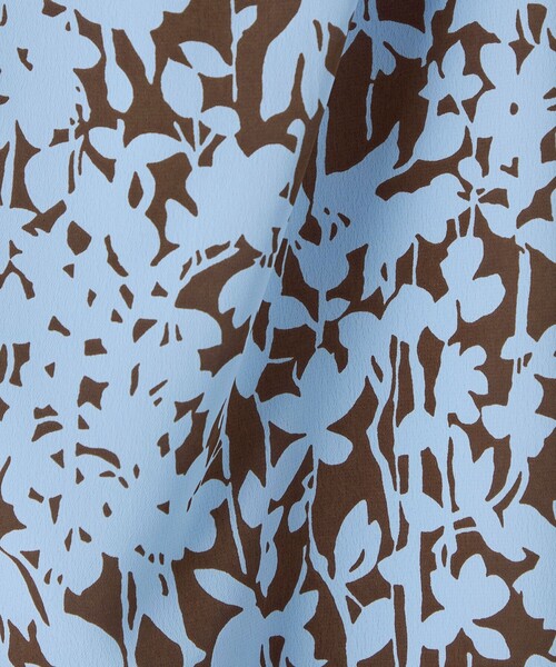 EMMEL REFINES（エメルリファインズ）の「＜EMMEL REFINES＞EM フラワープリント ギャザー フレアスカート（スカート・レディース・ライトブルー/イエロー・XS/S/M）」の21枚目の写真