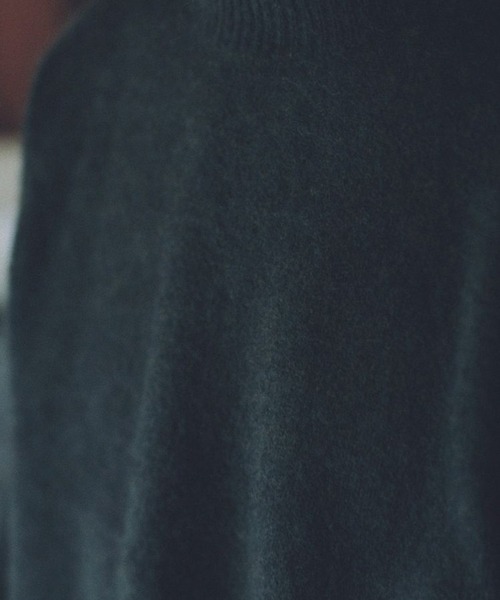 LIDNM（リドム）の「CASHMERE MILLED CREW KNIT（ニット/セーター