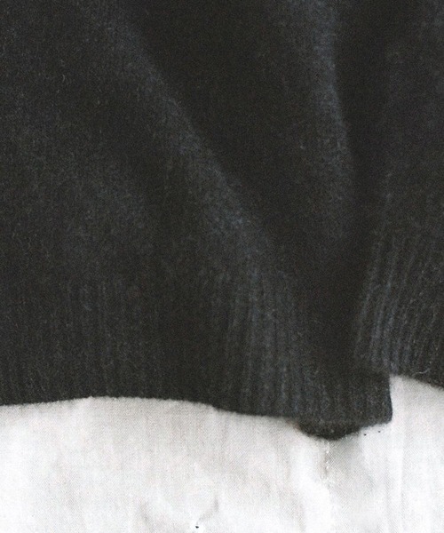LIDNM（リドム）の「CASHMERE MILLED CREW KNIT（ニット/セーター