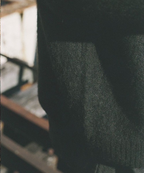 LIDNM（リドム）の「CASHMERE MILLED CREW KNIT（ニット/セーター