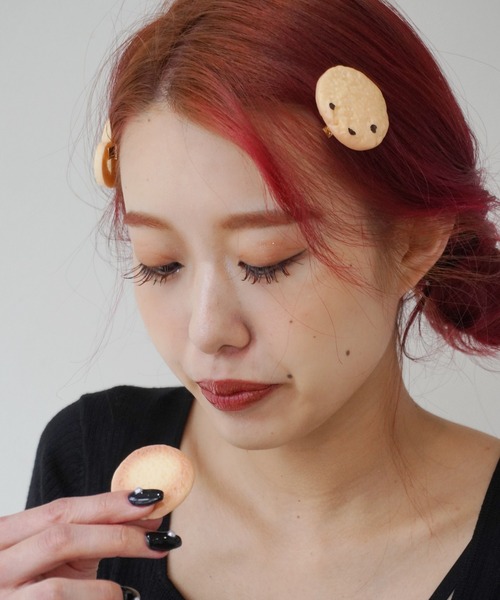 クッキー ヘアクリップ 6個set（ヘアピン）｜Port（ポート）の