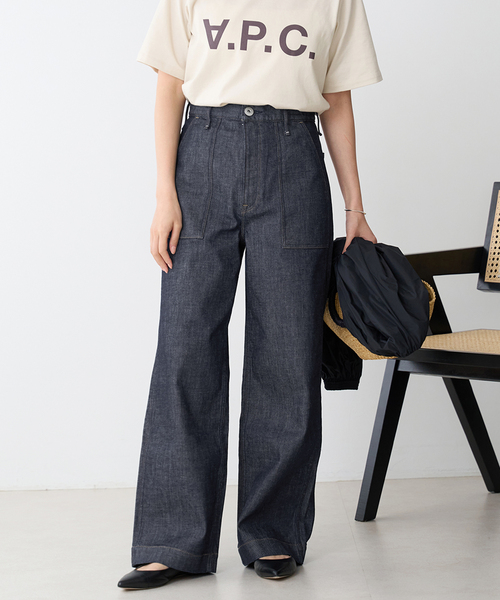 【upper hights】IENA別注 THE COLINワンウォッシュデニム upper hights/アッパーハイツ】別注 THE COLIN ワン