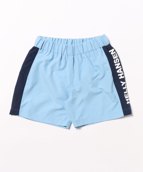 HELLY HANSEN(ヘリーハンセン)の「HELLY HANSEN/ヘリーハンセン/K LOGO BEACH ST/キッズ ロゴビーチショーツ/BEACH WEAR/ビーチウェア/HJ72419/K LOGO BEACH ST(水着・キッズ・ブラック/ダークブルー/サックスブルー・140cm/150cm/110cm/100cm/120cm/130cm)」の2枚目の写真