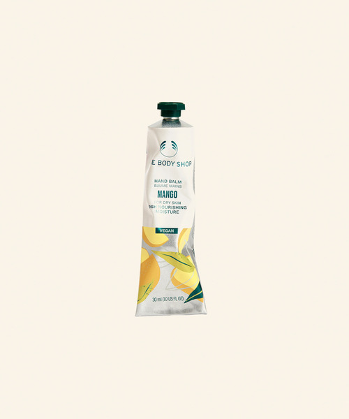THE BODY SHOP(ザ・ボディショップ)の「ハンドバーム MG 30mL(香り:マンゴー)(ハンドケア/ハンドクリーム・レディース・その他・FREE)」の1枚目の写真