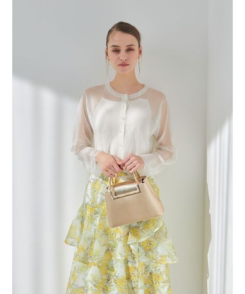 plantica（プランティカ）の「【プランティカコラボ】フラワーティアードスカート（スカート・レディース・オフホワイト/イエロー/ラベンダー・SMALL/MEDIUM）」の18枚目の写真