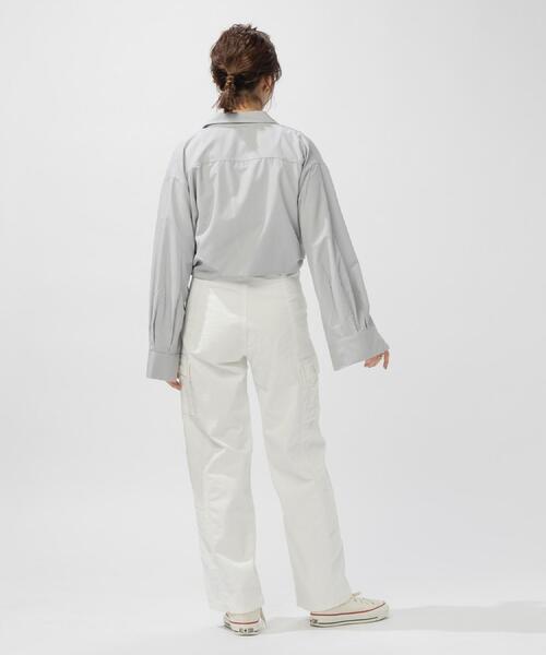 SOMETHING(サムシング)の「SOMETHING(サムシング)【レディース】カーゴパンツ(その他パンツ・レディース・ホワイト・S/M/XS)」の21枚目の写真