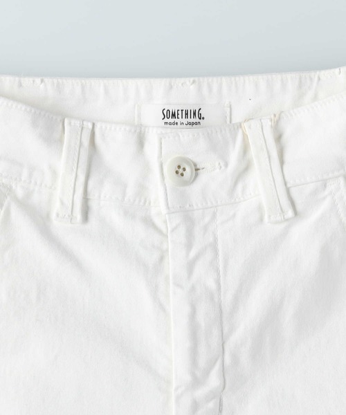 SOMETHING(サムシング)の「SOMETHING(サムシング)【レディース】カーゴパンツ(その他パンツ・レディース・ホワイト・S/M/XS)」の6枚目の写真