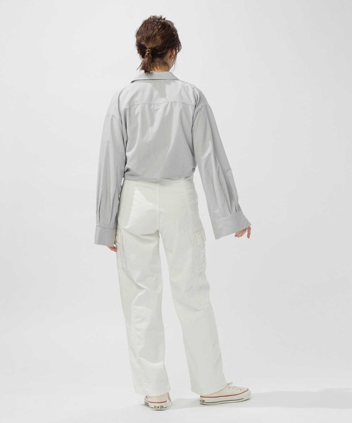 SOMETHING(サムシング)の「SOMETHING(サムシング)【レディース】カーゴパンツ(その他パンツ・レディース・ホワイト・S/M/XS)」の9枚目の写真