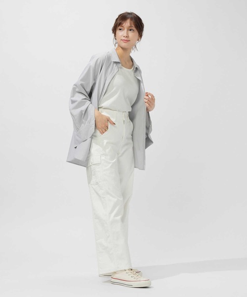 SOMETHING(サムシング)の「SOMETHING(サムシング)【レディース】カーゴパンツ(その他パンツ・レディース・ホワイト・S/M/XS)」の8枚目の写真