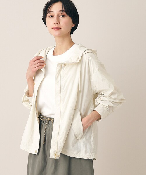 【セール】【洗える】ドロストブルゾン（S～L）（ブルゾン）｜Dessin（デッサン）