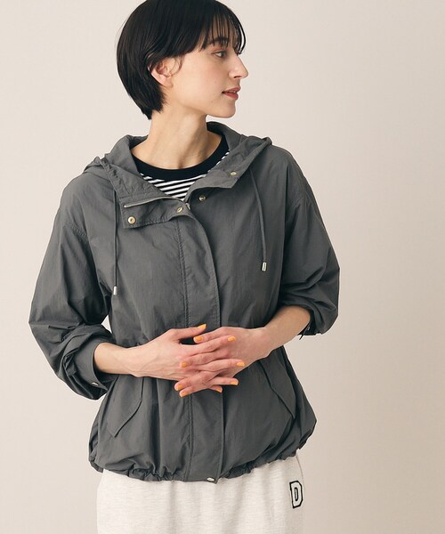 【セール】【洗える】ドロストブルゾン（S～L）（ブルゾン）｜Dessin（デッサン）