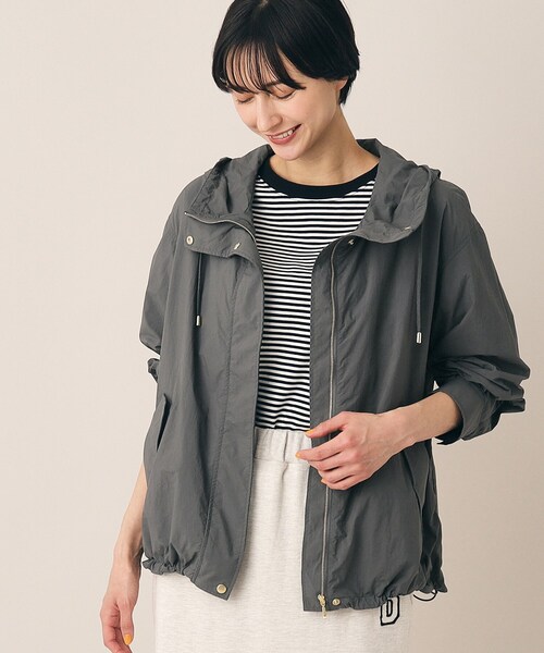 【セール】【洗える】ドロストブルゾン（S～L）（ブルゾン）｜Dessin（デッサン）