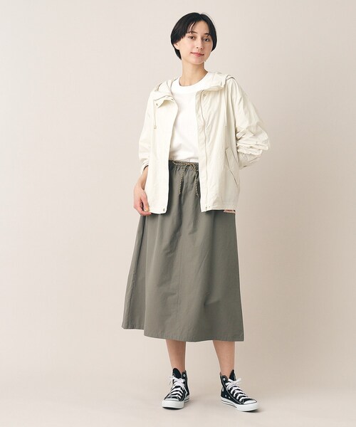 【セール】【洗える】ドロストブルゾン（S～L）（ブルゾン）｜Dessin（デッサン）