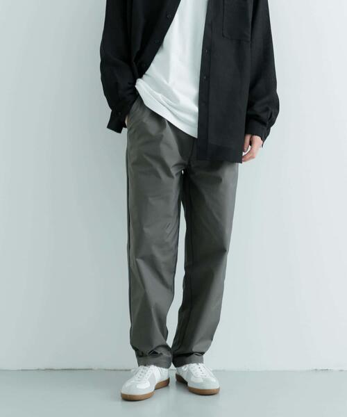 ITEMS URBANRESEARCH(アイテムズ アーバンリサーチ)の「PENNEYS FOX Youth 1-tuck パンツ(その他パンツ・メンズ・チャコールグレー/ベージュ/ブラック・LARGE/MEDIUM)」の6枚目の写真