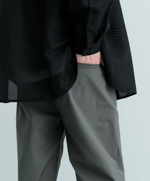 ITEMS URBANRESEARCH(アイテムズ アーバンリサーチ)の「PENNEYS FOX Youth 1-tuck パンツ(その他パンツ・メンズ・チャコールグレー/ベージュ/ブラック・LARGE/MEDIUM)」の10枚目の写真