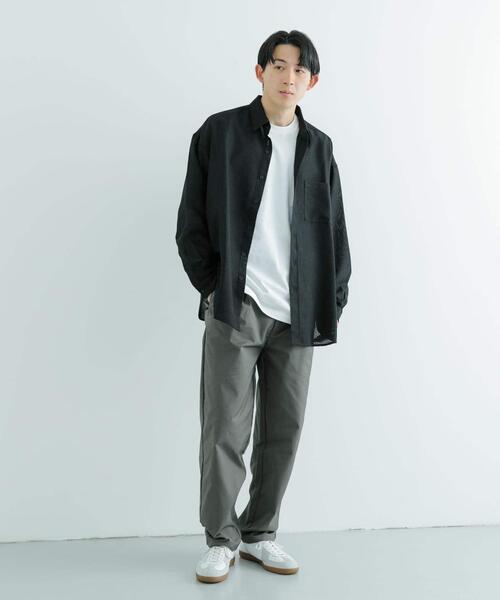 ITEMS URBANRESEARCH(アイテムズ アーバンリサーチ)の「PENNEYS FOX Youth 1-tuck パンツ(その他パンツ・メンズ・チャコールグレー/ベージュ/ブラック・LARGE/MEDIUM)」の11枚目の写真
