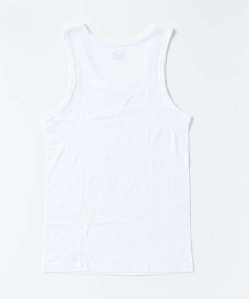 FRUIT OF THE LOOM(フルーツオブザルーム)の「FRUIT OF THE LOOM リブタンクトップ 3Pパック(タンクトップ・メンズ・ホワイト/ブラック/グレー・M/L/XL)」の5枚目の写真