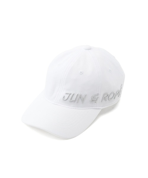 JUN&ROPE'（ジュンアンドロペ）の「POPモチーフキャップ（キャップ・レディース・ホワイト/ブラック・FREE）」の2枚目の写真