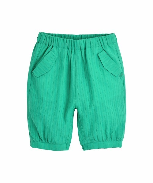 moimoln(モイモルン)の「ファーマー7分丈ウーブンパンツ(その他パンツ・キッズ・グリーン/オレンジ・90cm/100cm/110cm)」の1枚目の写真