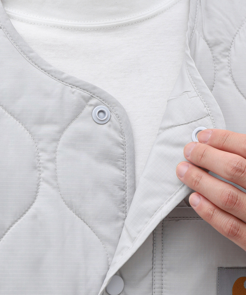 Carhartt WIP(カーハートダブリューアイピー)の「【CARHARTT WIP / カーハート ダブリューアイピー】SKYTON VEST(ブルゾン・メンズ・ブラック/シルバー・LARGE)」の20枚目の写真