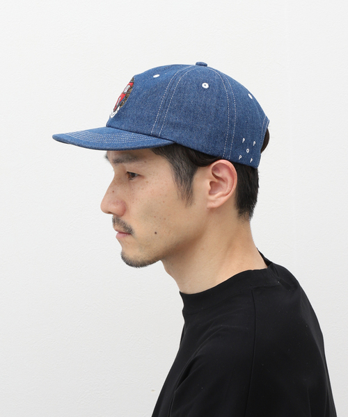 【新作】POP Trading Co Crest 6 panel Cap セール】【POP TRADING COMPANY / ポップトレーディング