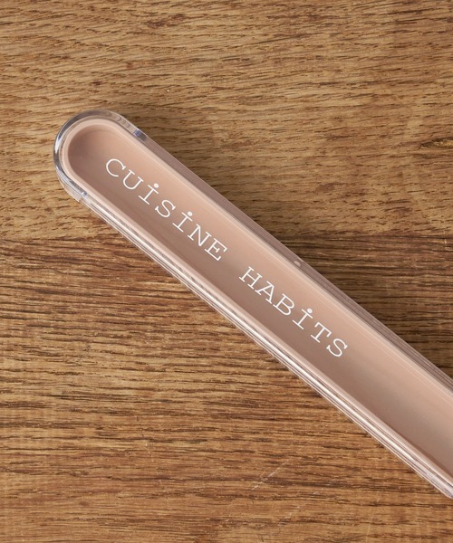CUISINE HABITS（クイジーヌハビッツ）の「クイジーヌハビッツ ランチ箸セット 18cm（お弁当箱・レディース・グレー/ベージュ・0）」の13枚目の写真