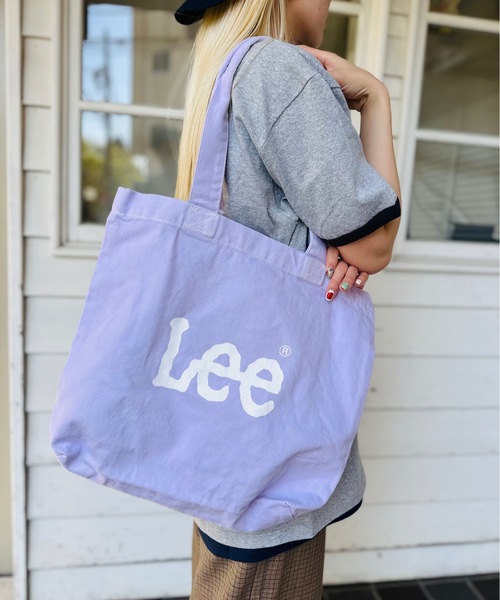 Lee(リー)の「LEE / DENIM TOTE BAG / LA0637(トートバッグ・レディース・ブルー系その他/インディゴブルー/ラベンダー/オレンジ/ブルー系その他2・ONESIZE)」の4枚目の写真