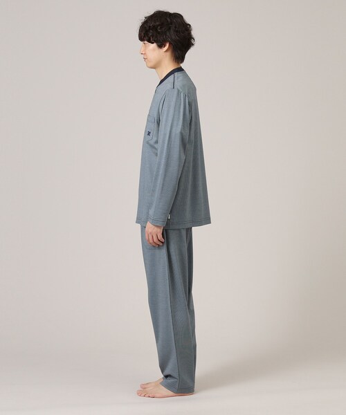 ルームウェア】ストライプ柄 パジャマ（ルームウェア/パジャマ