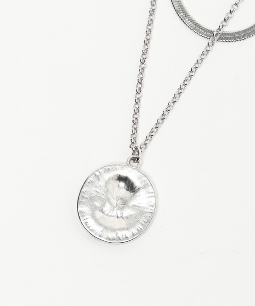 PAGEBOY(ページボーイ)の「コインレイヤードネックレス(ネックレス・レディース・シルバー/ゴールド・FREE)」の4枚目の写真