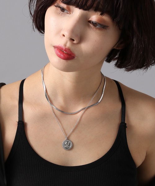 PAGEBOY(ページボーイ)の「コインレイヤードネックレス(ネックレス・レディース・シルバー/ゴールド・FREE)」の7枚目の写真