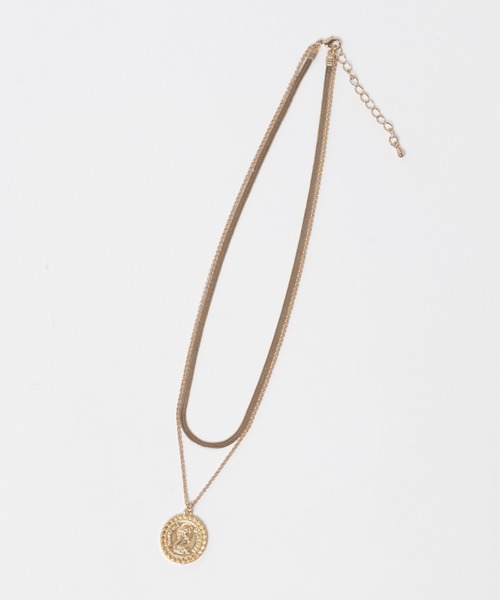 PAGEBOY(ページボーイ)の「コインレイヤードネックレス(ネックレス・レディース・シルバー/ゴールド・FREE)」の12枚目の写真