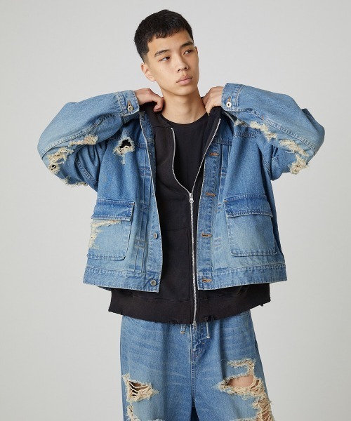DISCOVERED（ディスカバード）の「DISCOVERED BORO DENIM BLOUSON