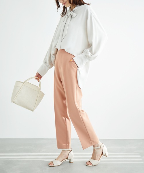 ROPE' PICNIC（ロペピクニック）の「スクエアミドルトート＆ショルダーバッグ（ショルダーバッグ・レディース・キナリ/ブラウン・FREE）」の6枚目の写真