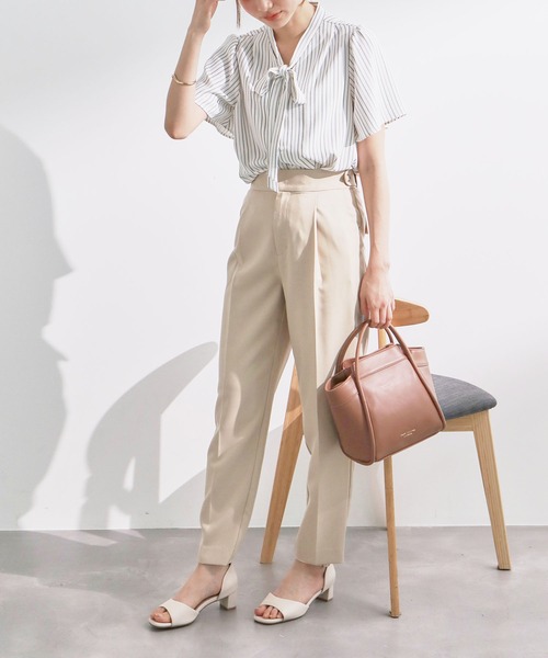 ROPE' PICNIC（ロペピクニック）の「スクエアミドルトート＆ショルダーバッグ（ショルダーバッグ・レディース・キナリ/ブラウン・FREE）」の8枚目の写真