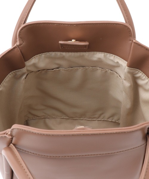 ROPE' PICNIC（ロペピクニック）の「スクエアミドルトート＆ショルダーバッグ（ショルダーバッグ・レディース・キナリ/ブラウン・FREE）」の22枚目の写真