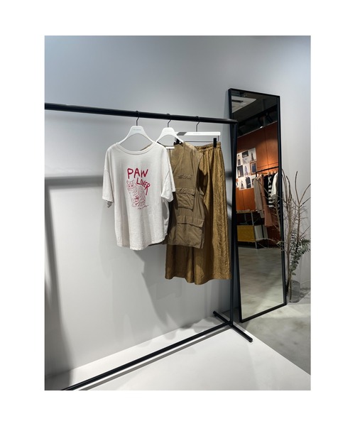 CHIGNON(シニヨン)の「CHIGNON シワ加工ワイドパンツ(その他パンツ・レディース・ブルー/チャコールグレー/ブラウン・FREE)」の6枚目の写真