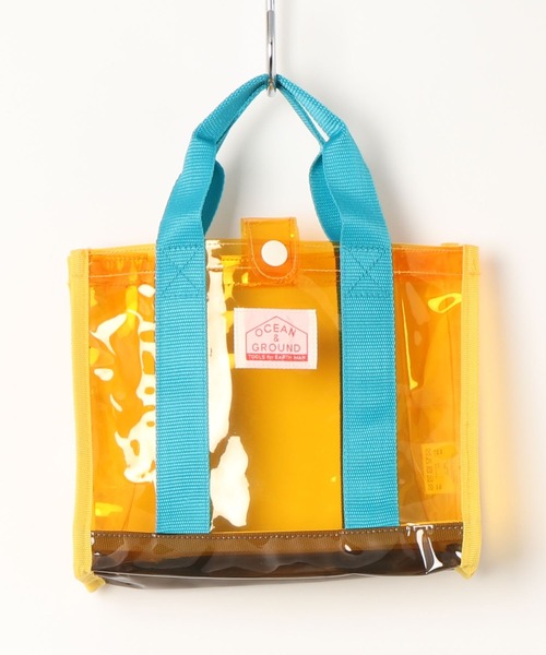 Ocean&Ground（オーシャン&グラウンド）の「ミニプールBAG LANA’I（スイムグッズ・キッズ・マスタード/チャコール/ピンク/ネイビー・FREE）」の7枚目の写真