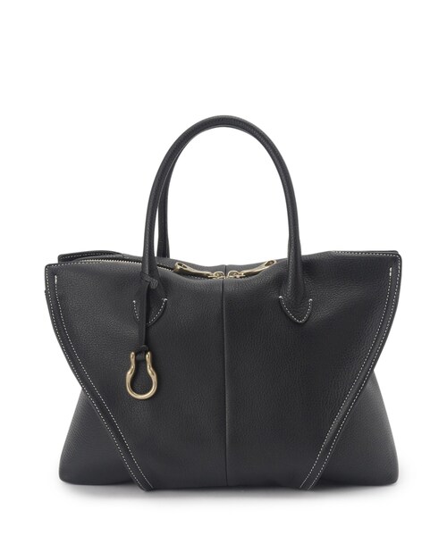 TOFF&LOADSTONE(トフアンドロードストーン)の「ビアン ソフト ボストン(ボストンバッグ・レディース・ホワイト系/ブラック/ブラウン系その他2・00)」の3枚目の写真