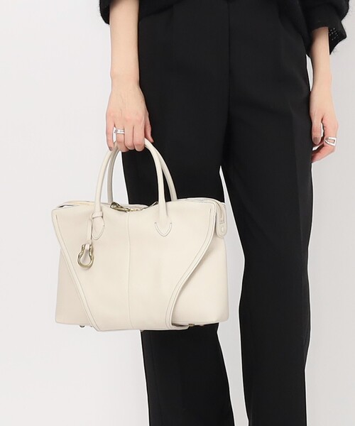 TOFF&LOADSTONE(トフアンドロードストーン)の「ビアン ソフト ボストン(ボストンバッグ・レディース・ホワイト系/ブラック/ブラウン系その他2・00)」の6枚目の写真