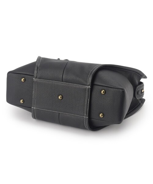 TOFF&LOADSTONE(トフアンドロードストーン)の「ビアン ソフト ボストン(ボストンバッグ・レディース・ホワイト系/ブラック/ブラウン系その他2・00)」の12枚目の写真