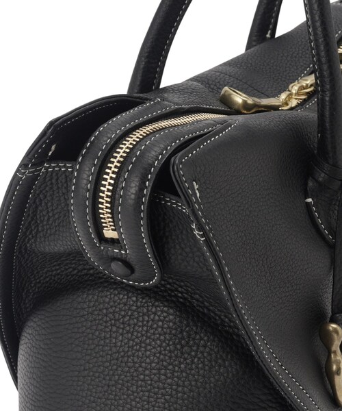 TOFF&LOADSTONE(トフアンドロードストーン)の「ビアン ソフト ボストン(ボストンバッグ・レディース・ホワイト系/ブラック/ブラウン系その他2・00)」の22枚目の写真