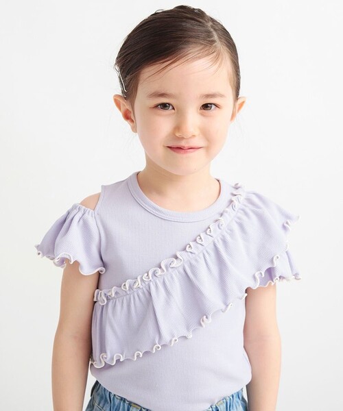 お値下げしました♡ビーズ装飾 濃紺 半袖Tシャツ フリルデザイン ネイビー ビーズ Tシャツ｜Yahoo!フリマ（旧PayPayフリマ）