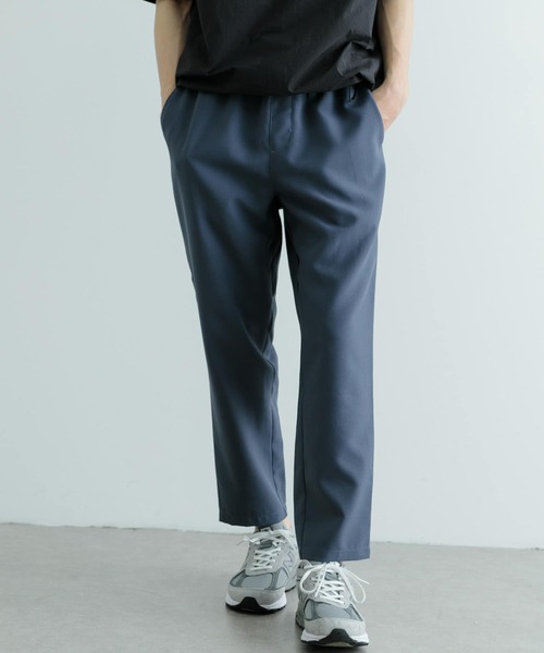 ITEMS URBANRESEARCH（アイテムズ アーバンリサーチ）の「『セットアップ対応』吸水速乾ストレッチトロ イージーパンツ（その他パンツ・メンズ・ライトグレー/ライトベージュ/ブラック/ブルー・MEDIUM/LARGE）」の5枚目の写真