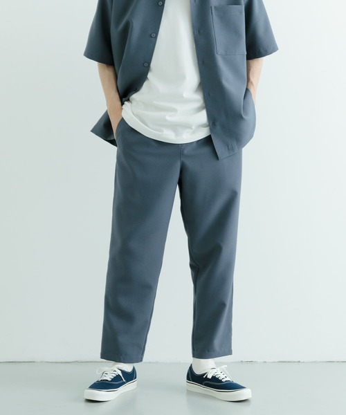 ITEMS URBANRESEARCH（アイテムズ アーバンリサーチ）の「『セットアップ対応』吸水速乾ストレッチトロ イージーパンツ（その他パンツ・メンズ・ライトグレー/ライトベージュ/ブラック/ブルー・MEDIUM/LARGE）」の12枚目の写真