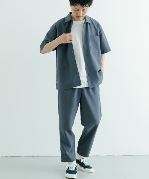 ITEMS URBANRESEARCH（アイテムズ アーバンリサーチ）の「『セットアップ対応』吸水速乾ストレッチトロ イージーパンツ（その他パンツ・メンズ・ライトグレー/ライトベージュ/ブラック/ブルー・MEDIUM/LARGE）」の15枚目の写真