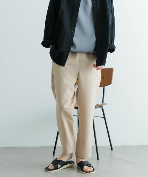 ITEMS URBANRESEARCH（アイテムズ アーバンリサーチ）の「『セットアップ対応』吸水速乾ストレッチトロ イージーパンツ（その他パンツ・メンズ・ライトグレー/ライトベージュ/ブラック/ブルー・MEDIUM/LARGE）」の18枚目の写真