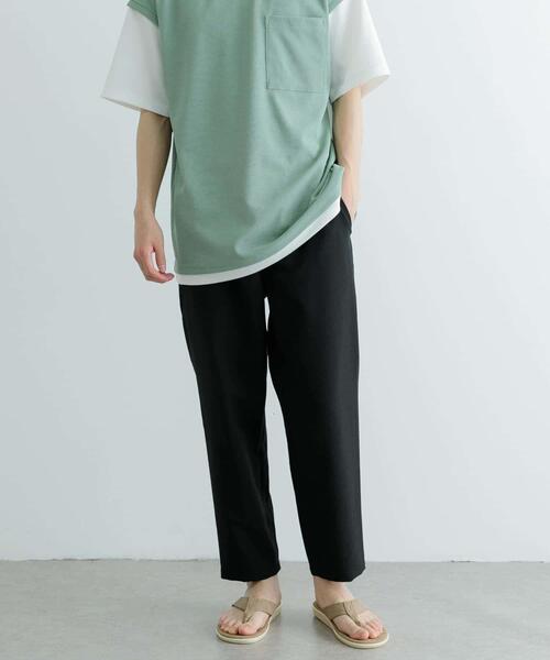 ITEMS URBANRESEARCH(アイテムズ アーバンリサーチ)の「『セットアップ対応』吸水速乾ストレッチトロ イージーパンツ(その他パンツ・メンズ・ライトグレー/ライトベージュ/ブラック/ブルー・MEDIUM/LARGE)」の9枚目の写真